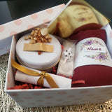 Out & About gift box with Pashmina scarf and handmade soap