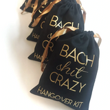 Beach Babe set with monokini swimsuit, beach mat, and drink pouches
